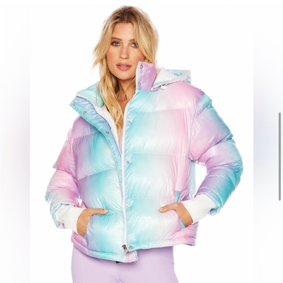 Beach Riot Multicolor Puffer Jacket - Picture 2 of 9